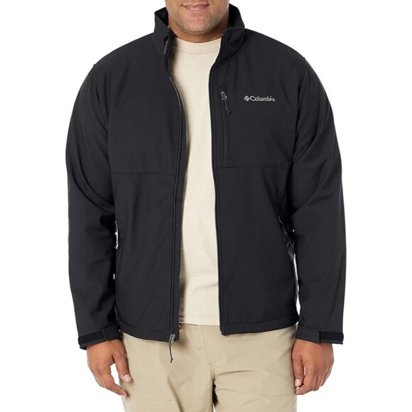 Columbia Other - Columbia Men's Ascender Softshell Front-zip Jacket 5X MSRP $130 Black New